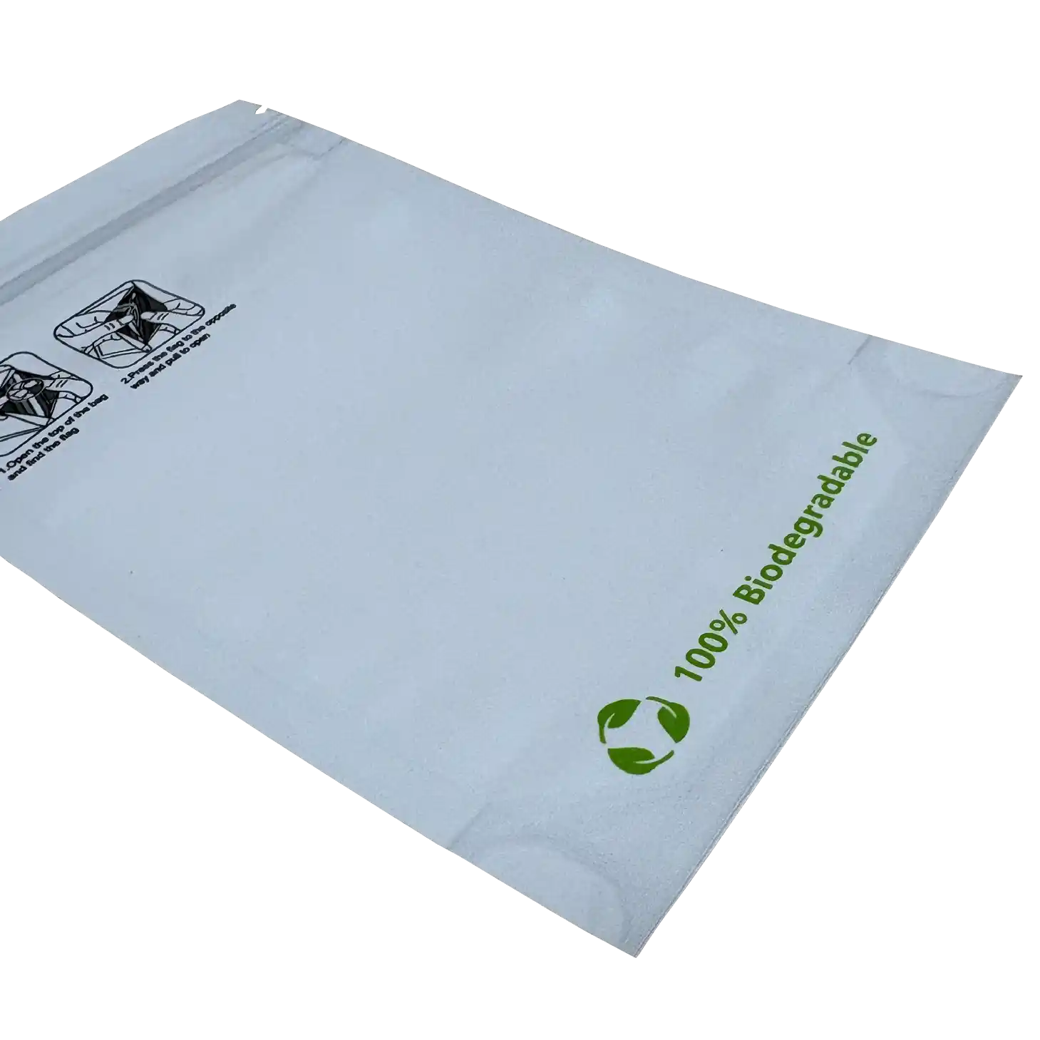 100% biodegradable child resistant pouch